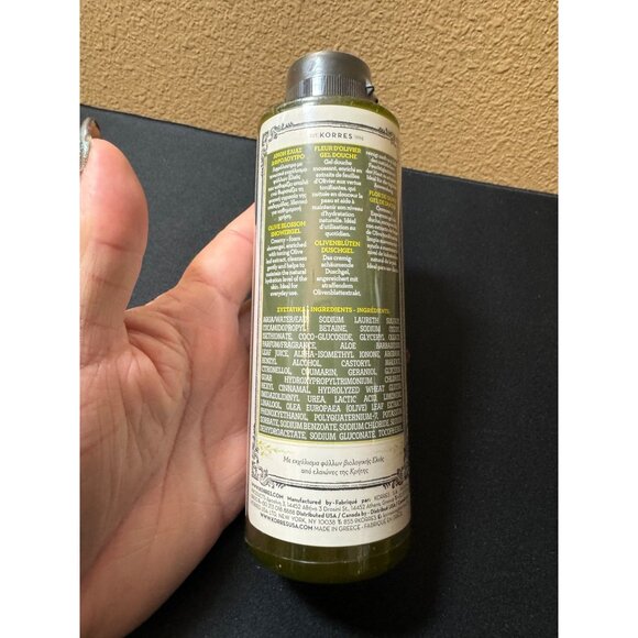 Korres Pure Greek Olive Shower Gel Olive Blossom 8.45 Fl Oz NEW - Picture 4 of 5